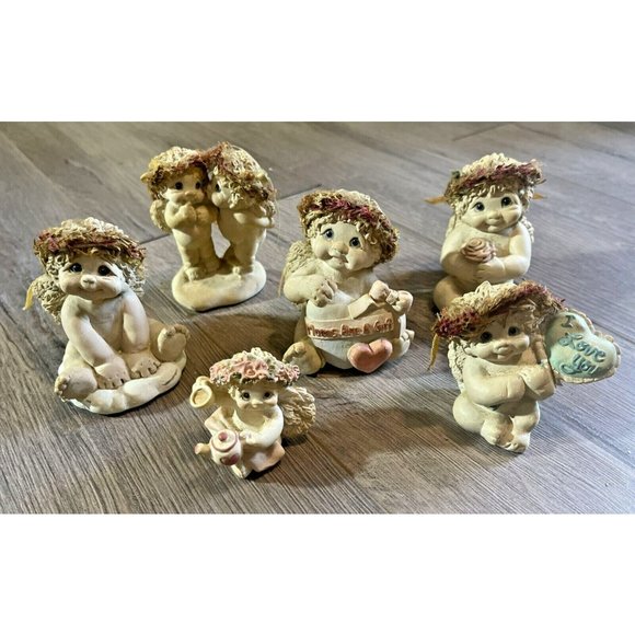 Vintage Dreamsicles‎ Figurines Lot of 6 Angel Cherub Figures READ - Picture 1 of 10